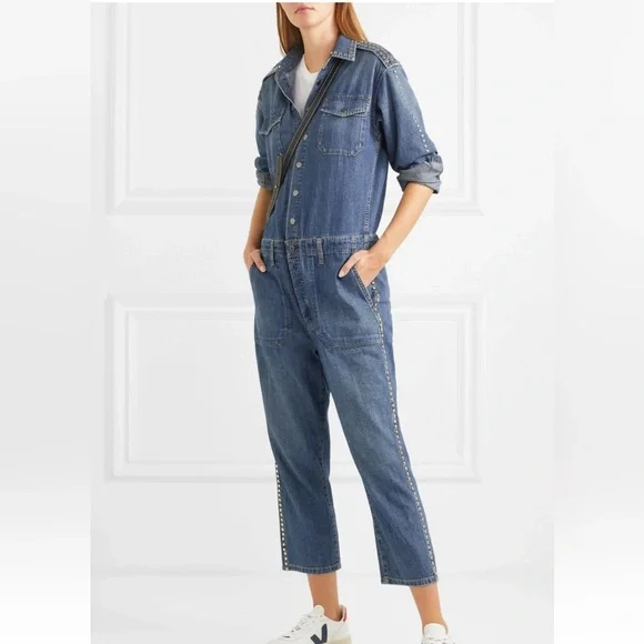Current/Elliott denim jumpsuit
